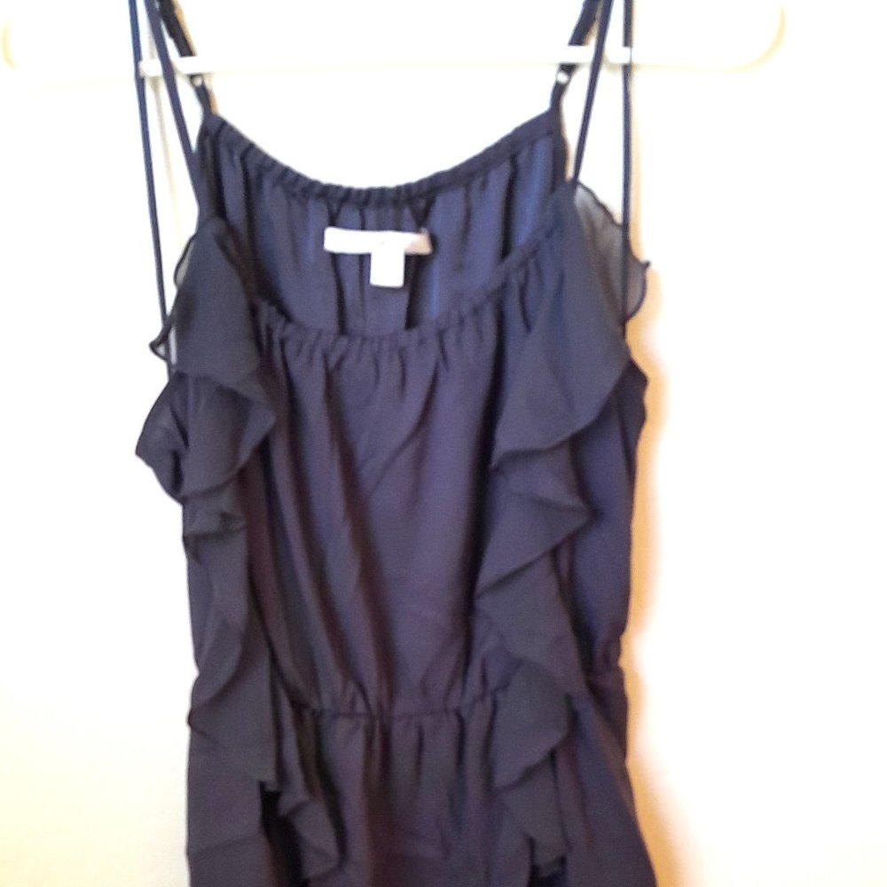 Lauren Conrad Tank Ruffle front